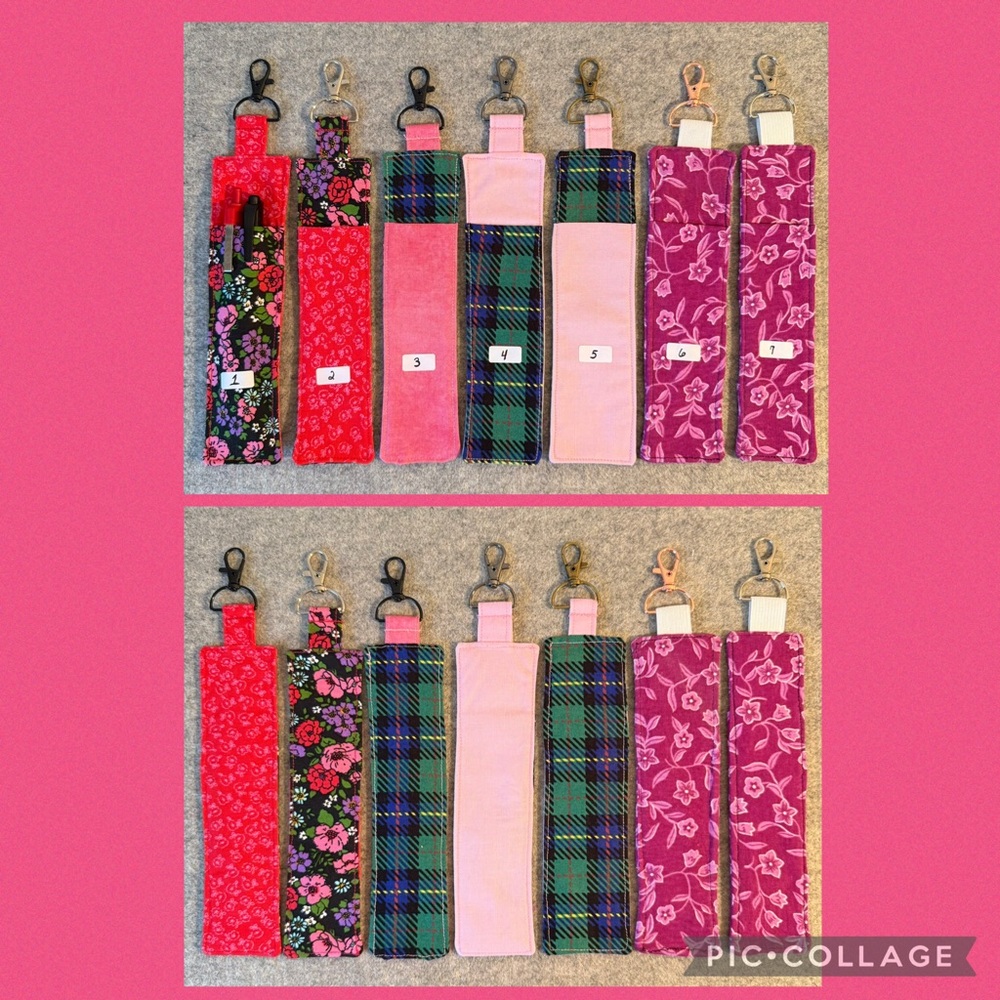 Colorful Lanyard Pen Holders